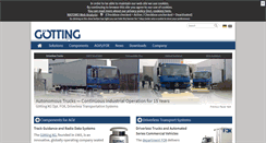 Desktop Screenshot of goetting-agv.com